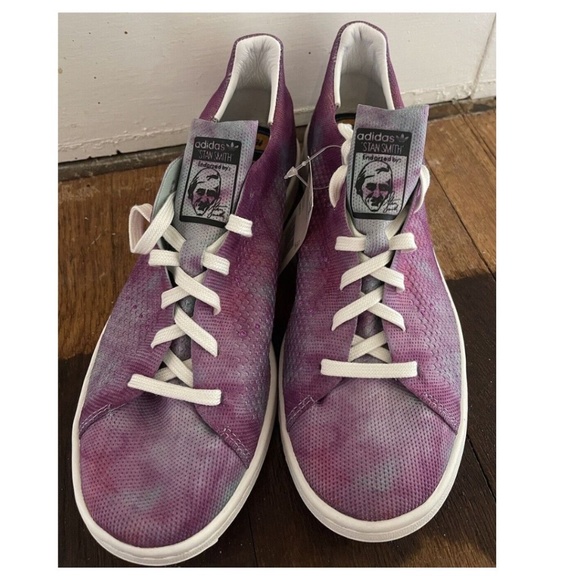 Adidas Stan Smith Pharrell Williams Holi Tie Dye DA9612 Men’s Size 8
